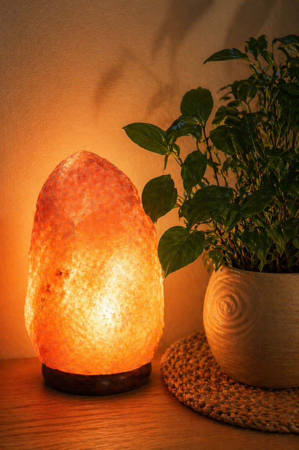 salzkristal lampe